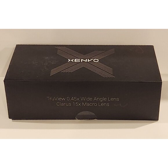 Xenvo TruView 0.45x Super Wide Angle Lens Clarus 15x Macro Lens For Phone Tablet - Picture 2 of 15